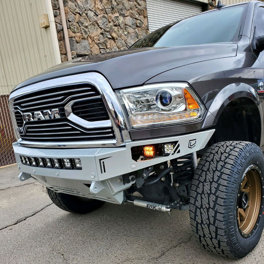 2010-2018 RAM 2500/3500 OCTANE SERIES FRONT BUMPER Front View