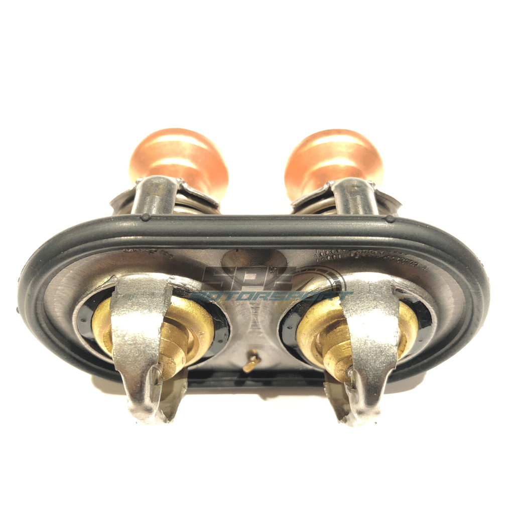 SPE 6.7L Powerstroke Low Temp, High Flow Thermostat Front View