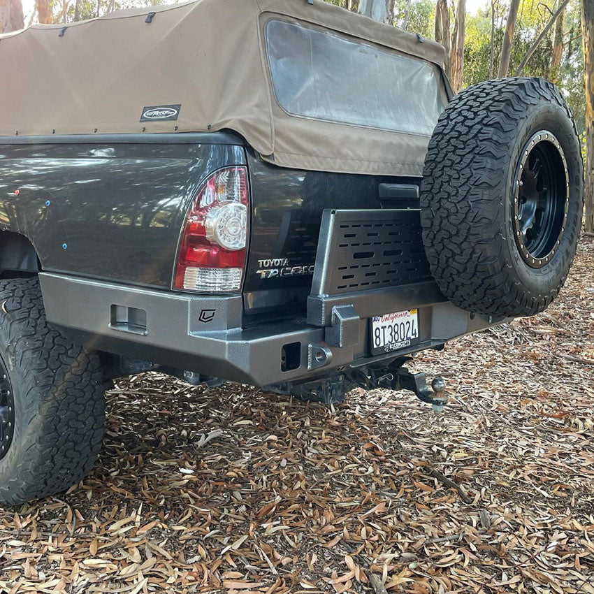 2005-2015 TOYOTA TACOMA SWING OUT REAR BUMPER Front View
