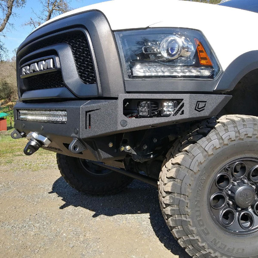 2010-2018 RAM POWERWAGON OCTANE SERIES FRONT BUMPER Front View