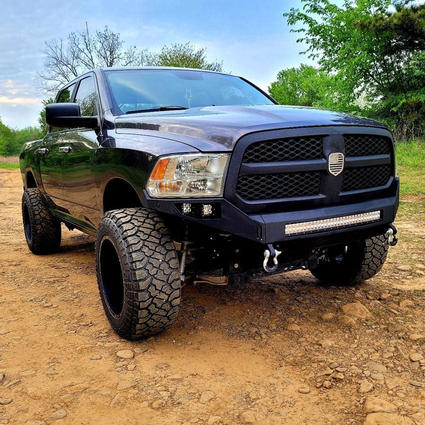 2013-2018 RAM 1500 OCTANE SERIES FRONT BUMPER Front View