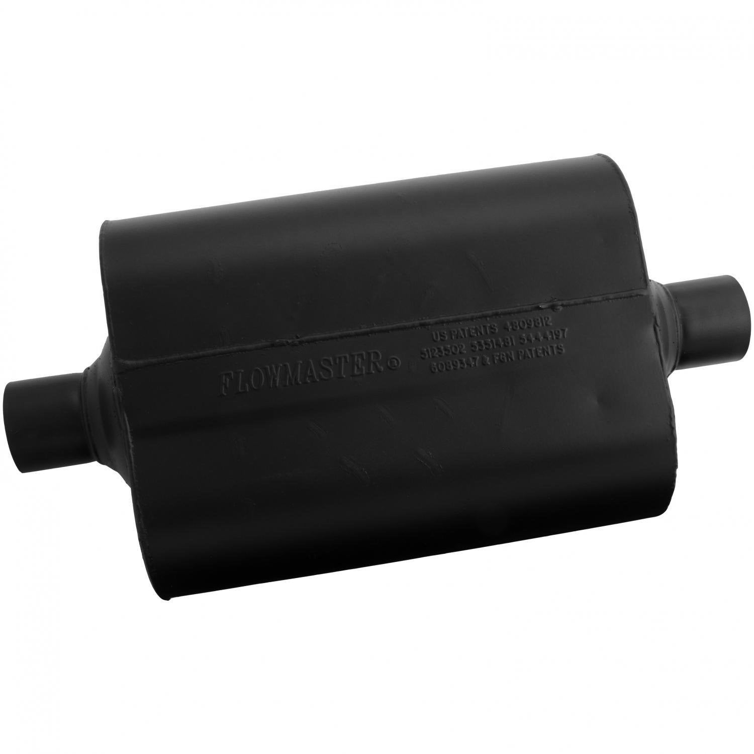 Flowmaster Super 40 Series Chambered Muffler Front View