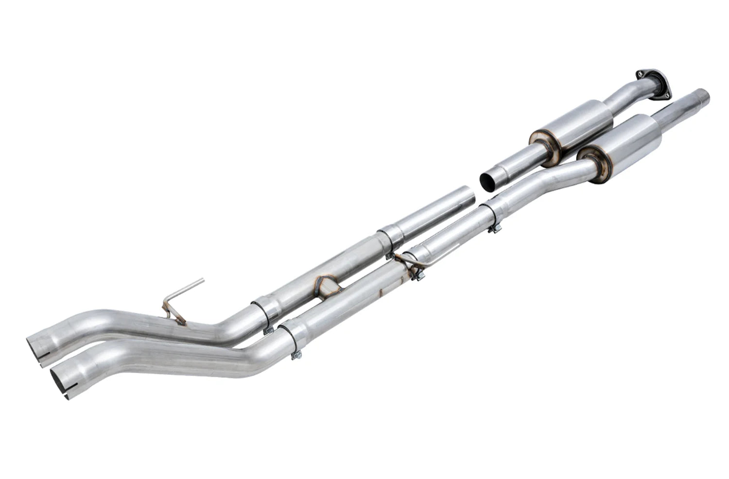 AWE FG Exhaust Suite for the Gen 2 Ford Raptor Front View