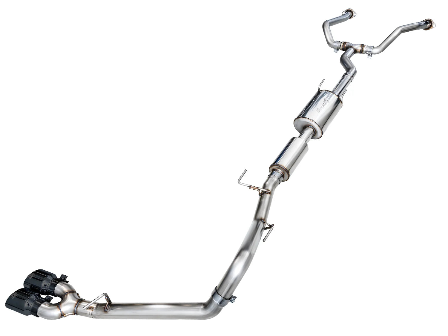 AWE 0FG Exhaust for '22+ Toyota Tundra Front View