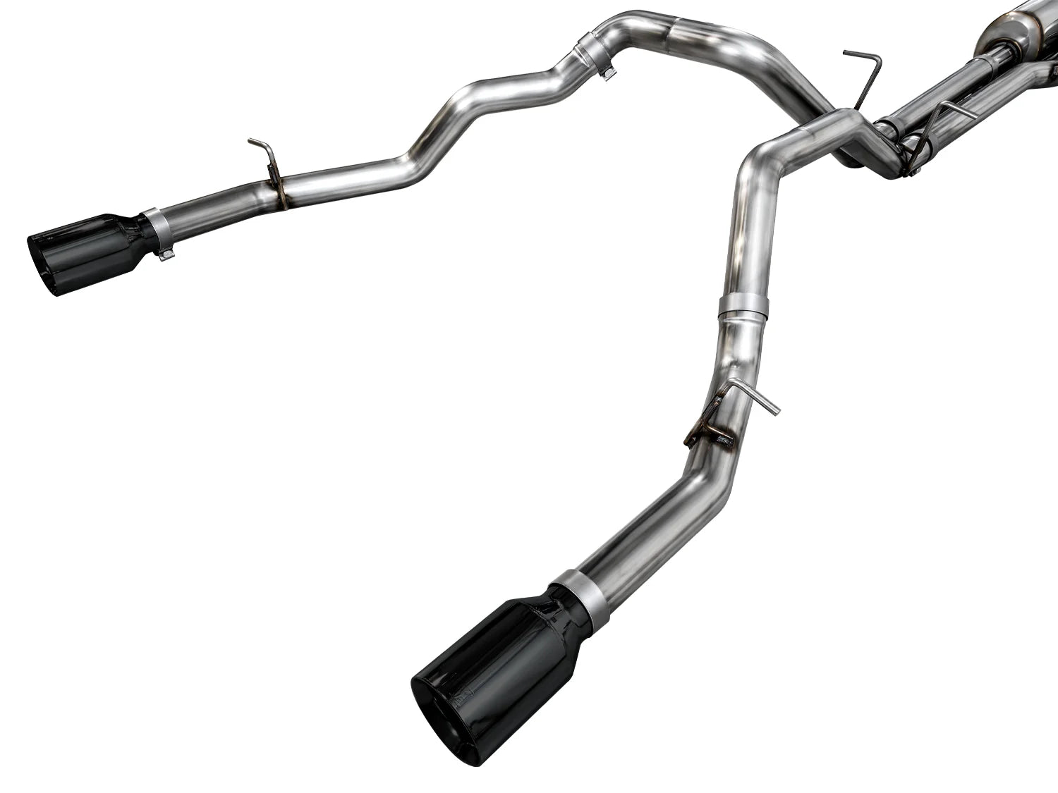 AWE 0FG Exhaust Suite for the 25+ RAM 1500 3.0L Front View