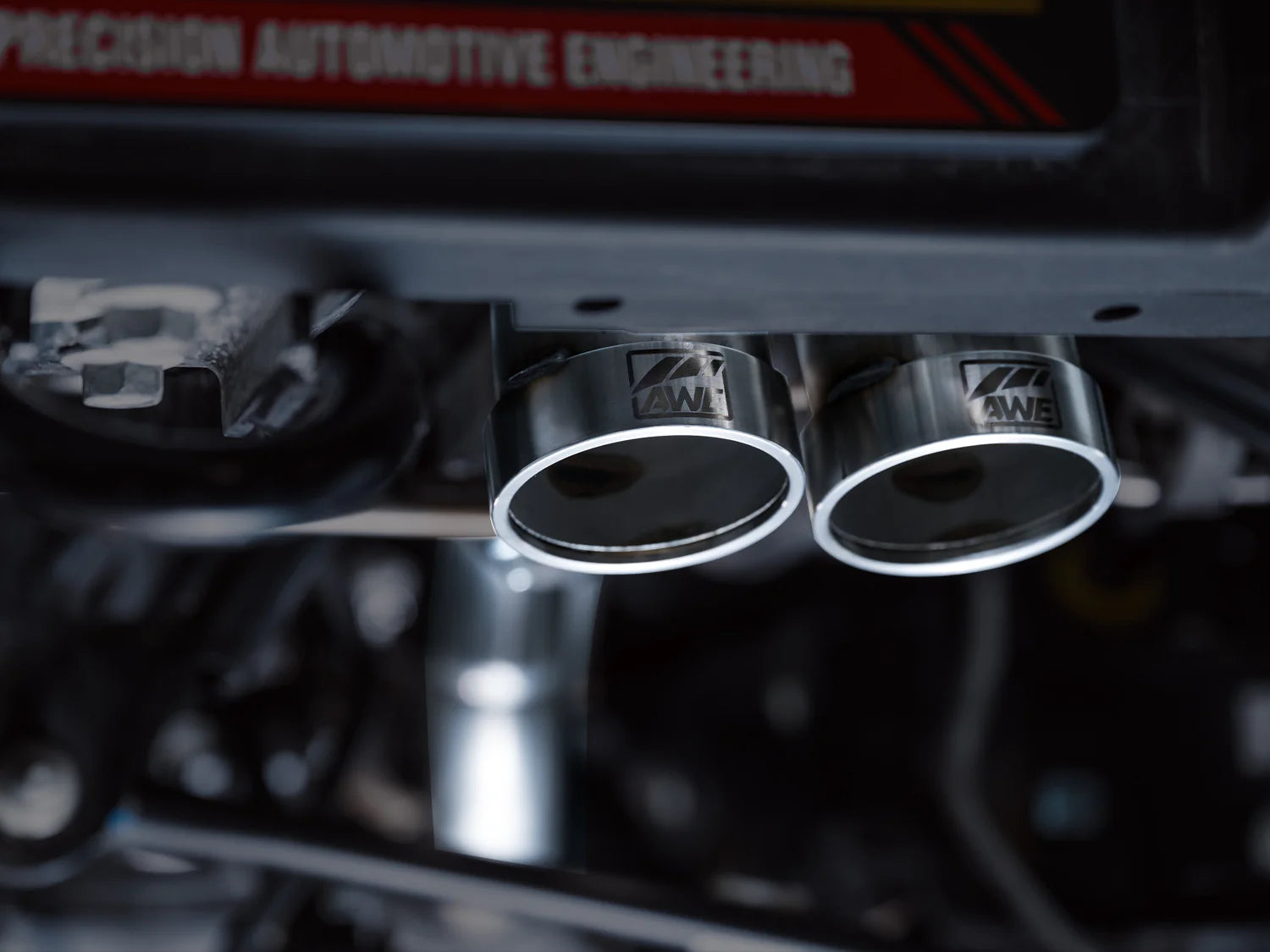 SWITCHPATH EXHAUST FOR THE 22-24 FORD BRONCO RAPTOR Close-up Display on Vehicle