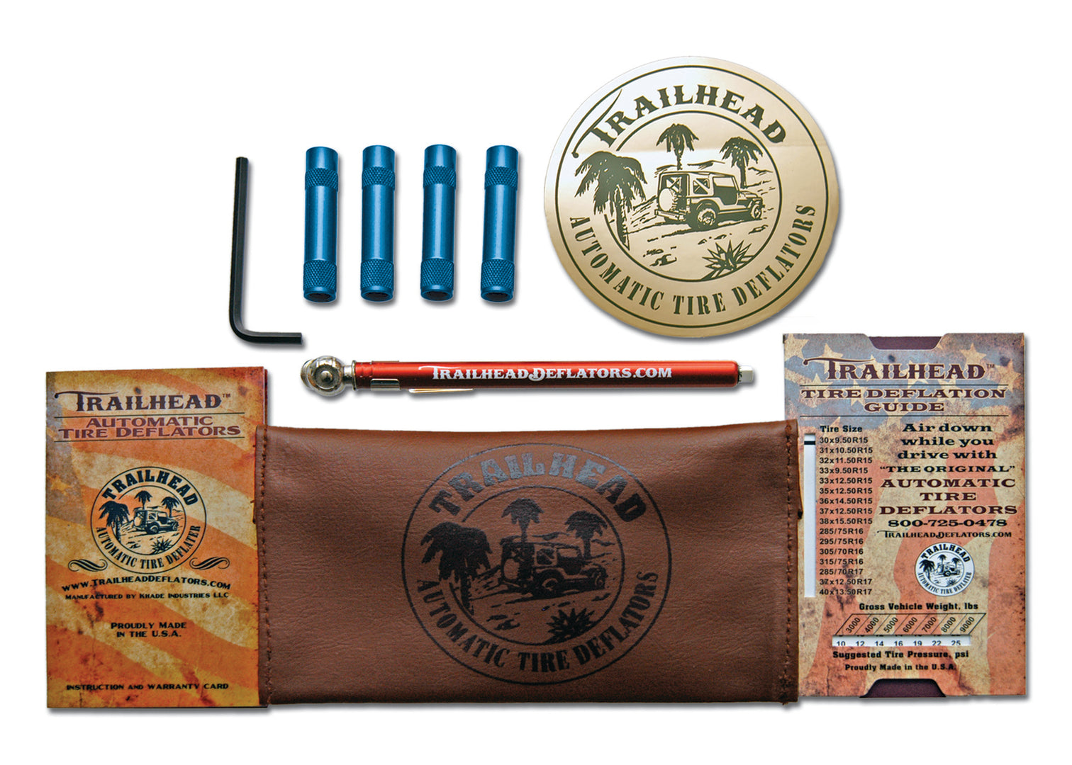 Trailhead Automatic Tire Deflators