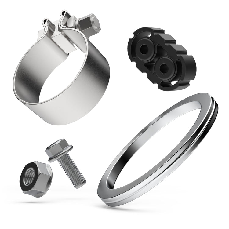 MagnaFlow Street Series Cat-Back Performance Exhaust System 15361 Front View