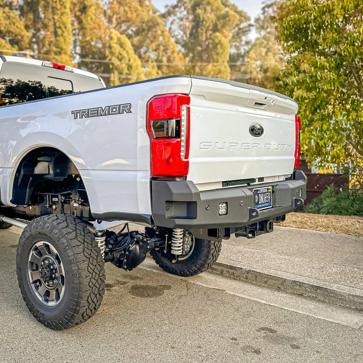 2023+ FORD SUPERDUTY F250/F350 ATTITUDE REAR BUMPER Front View