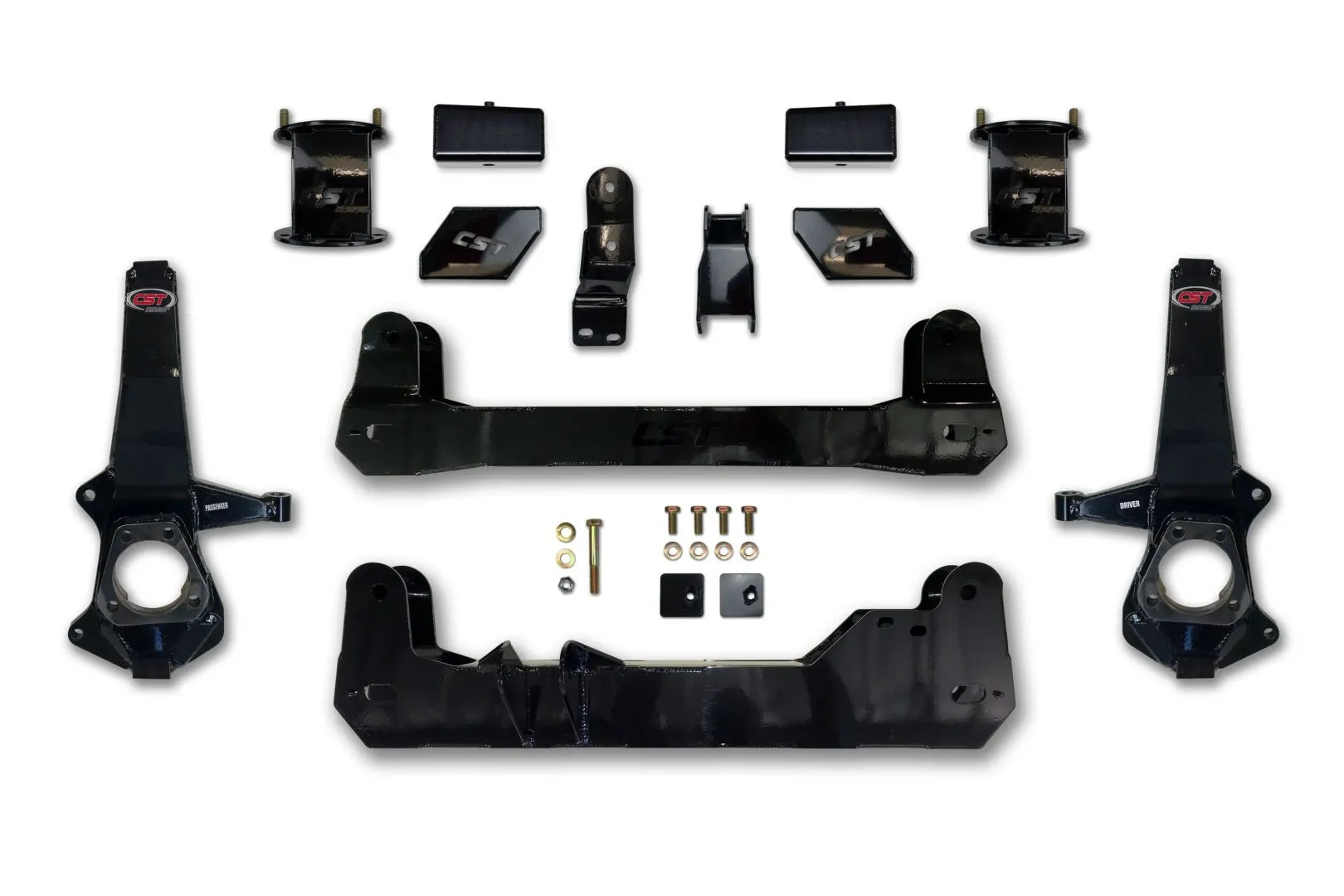 CST 19-23 GM 1500 4.5″ Stage 2 Suspension System Front View