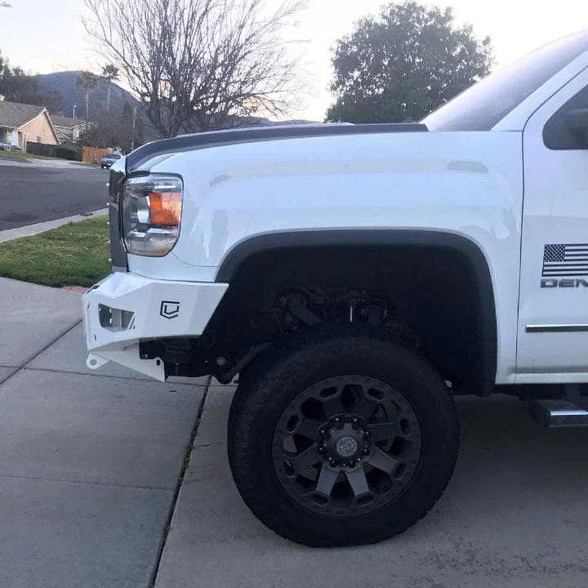 2015-2019 GMC 2500HD/3500HD FRONT OCTANE WINCH BUMPER Front View