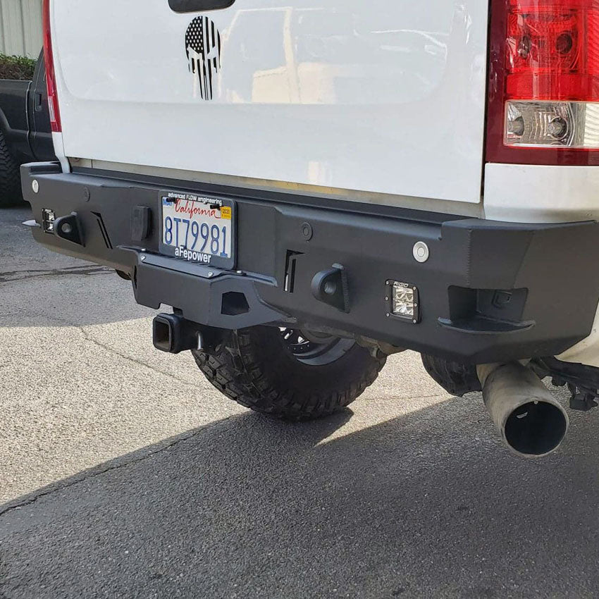 2007-2010 GMC/CHEVY 2500/3500 OCTANE REAR BUMPER Front View