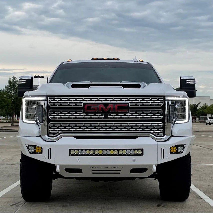 2020-2023 GMC SIERRA 2500/3500 OCTANE FRONT BUMPER Front View