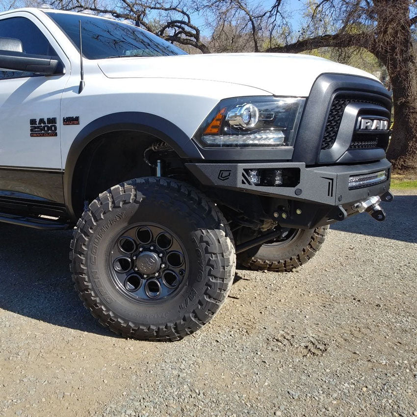2010-2018 RAM POWERWAGON OCTANE SERIES FRONT BUMPER Front View