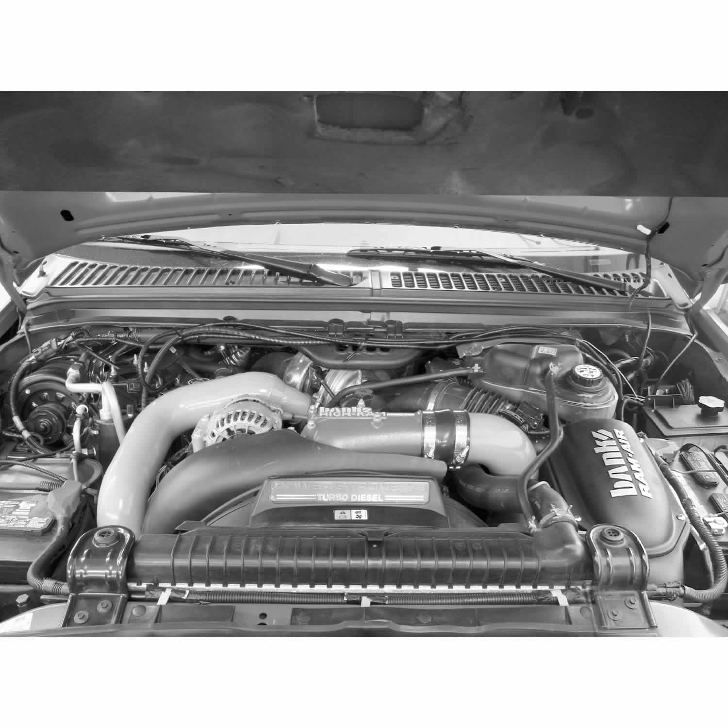 2003-2007 Ford F250/F350 6.0L Power Stroke Banks Ram-Air® Oiled or Dry Filter, Cold Air Intake System