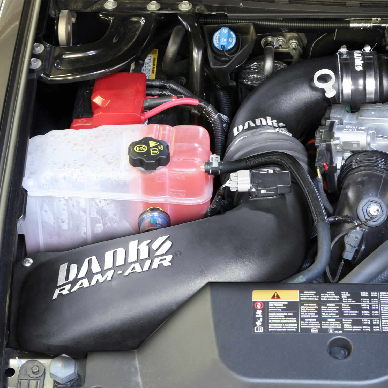 2015-2016 Chevy/GMC 2500/3500 6.6L Duramax, LML Banks Ram-Air® Oiled or Dry Filter, Cold Air Intake System