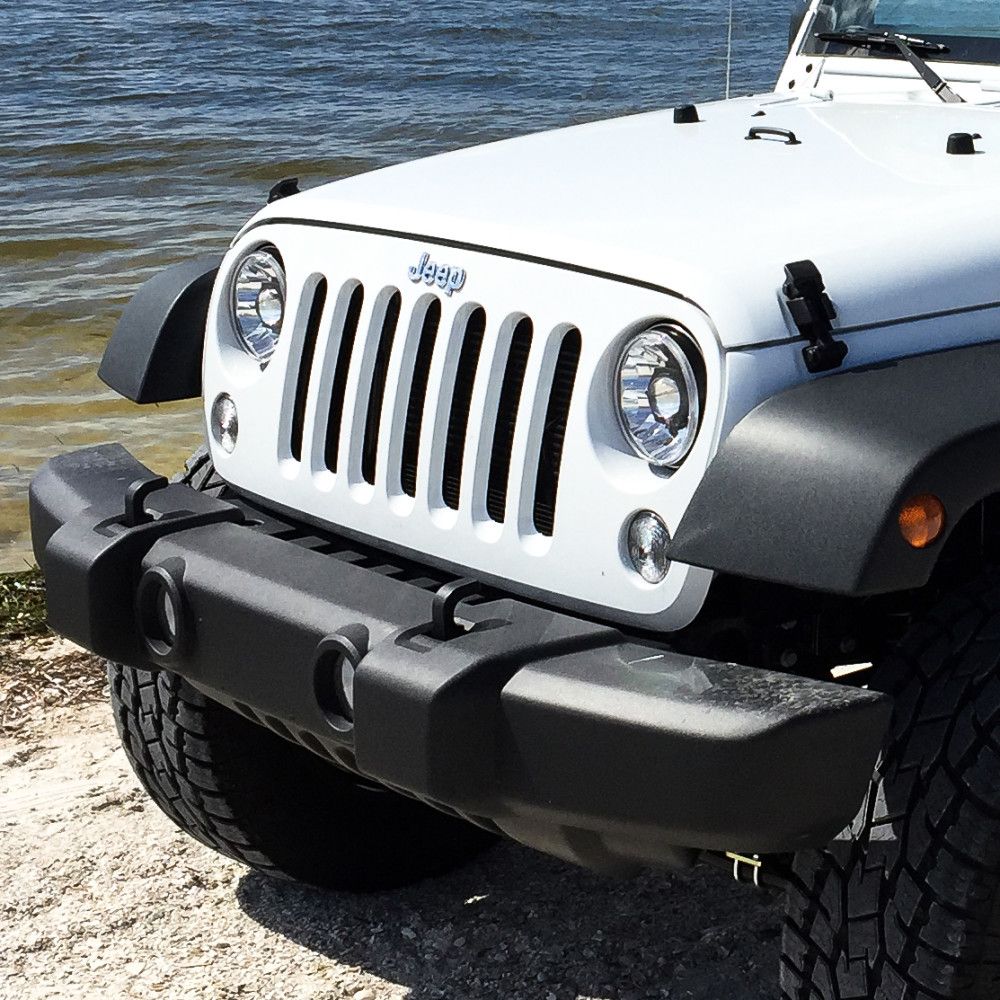 KC HiLites 7" Gravity® LED Pro DOT Headlight | Driving Beam | Pair | 07-18 Jeep JK