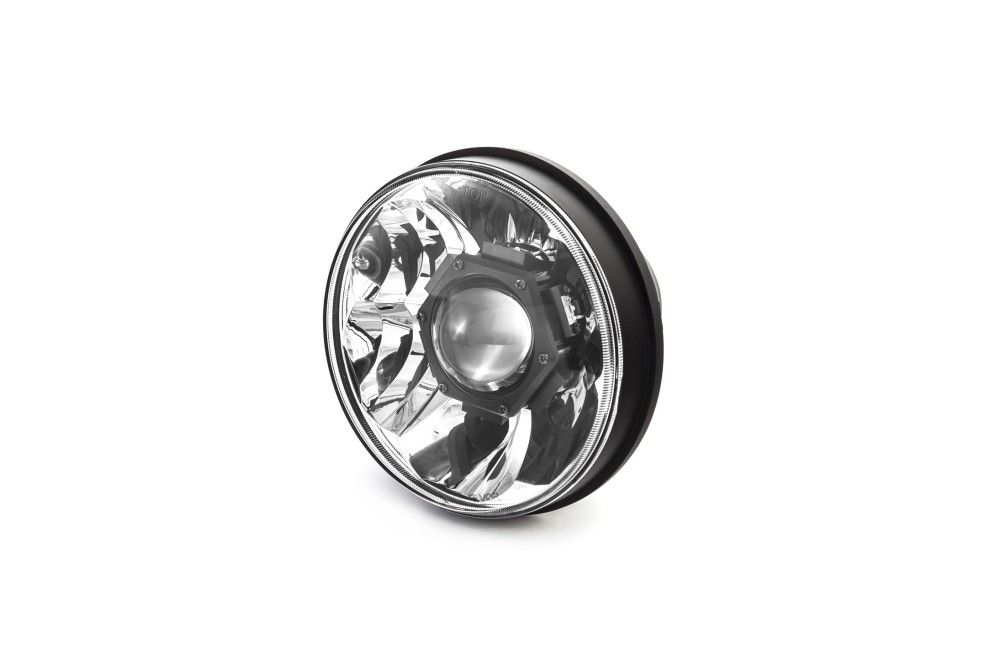 KC HiLites 7" Gravity® LED Pro DOT Headlight | Driving Beam | Pair | 07-18 Jeep JK