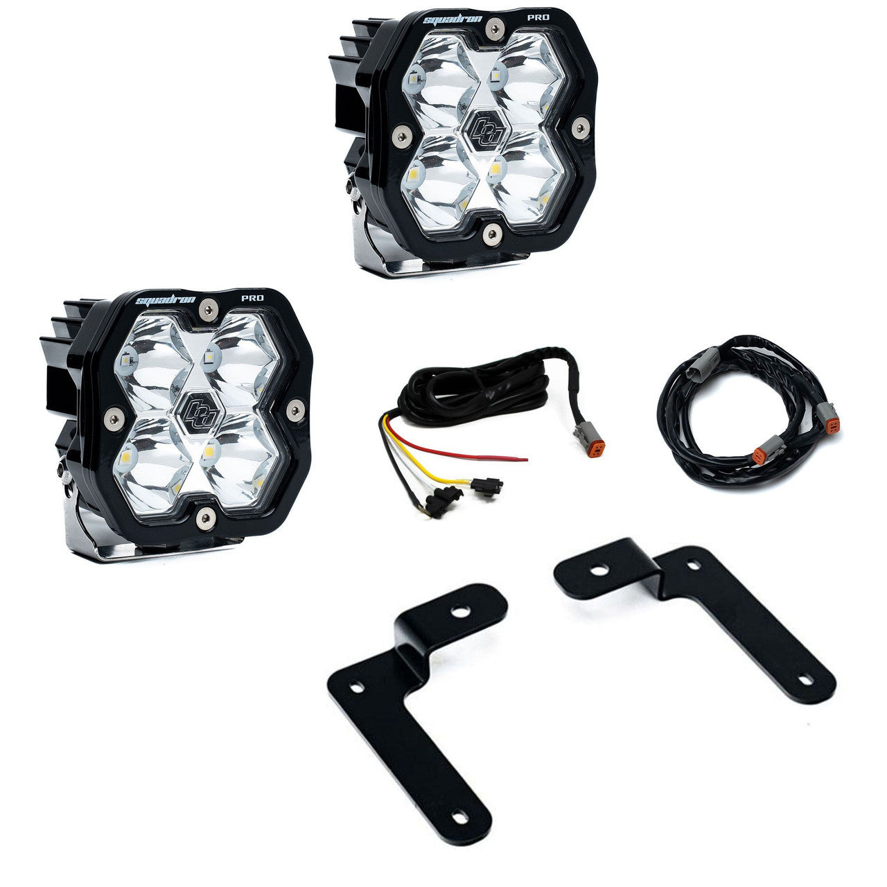 Squadron 2.0 Pro A-Pillar Light Kit - Jeep 2018-26 Wrangler JL; 2020-26 Gladiator JT