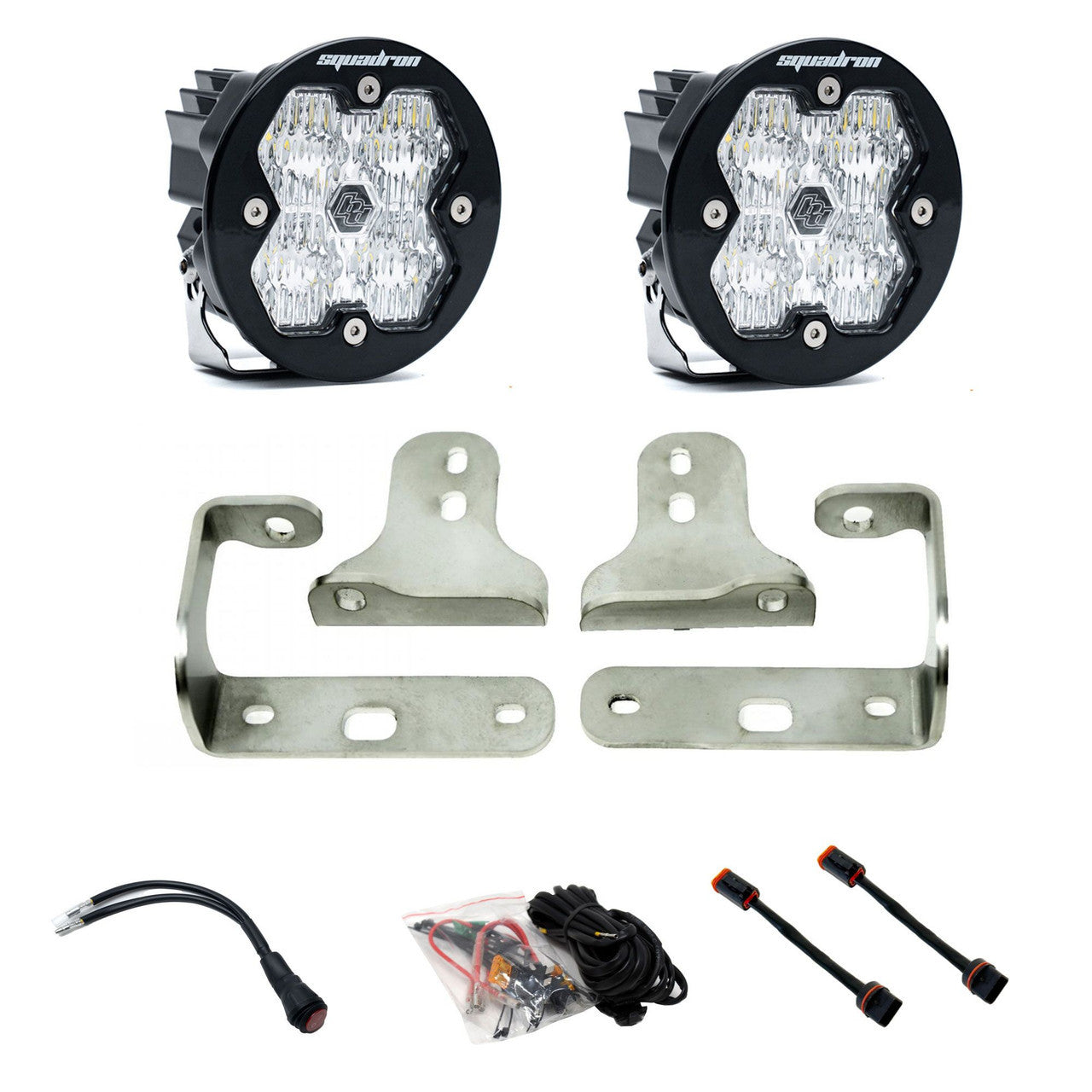 Squadron-R 2.0 Sport Fog Pocket Light Kit - Jeep 2018-26 Wrangler JL; 2020-26 Gladiator JT