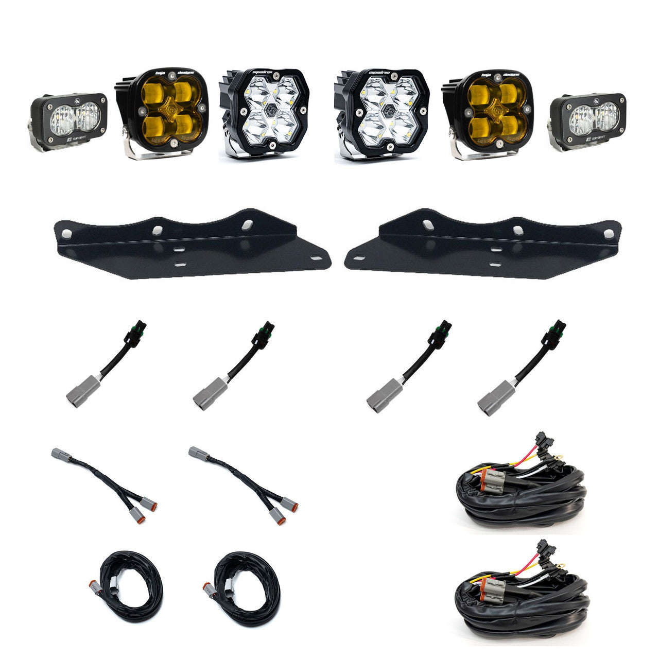 Squadron 2.0 Sport/Squadron SAE/S2 Sport Fog Pocket Light Kit - Ford 2017-20 F-150 Raptor