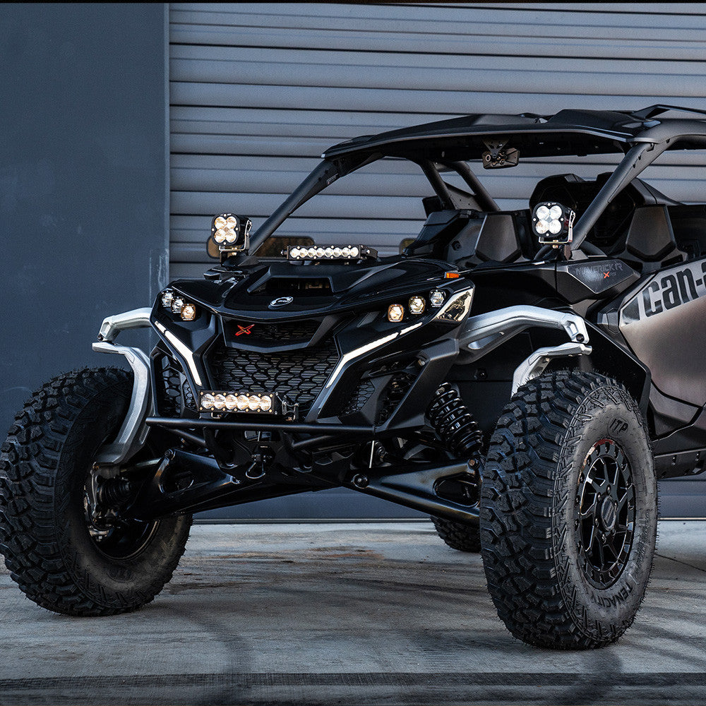 Can-Am Maverick R XL80 A-Pillar Kit Display on Vehicle