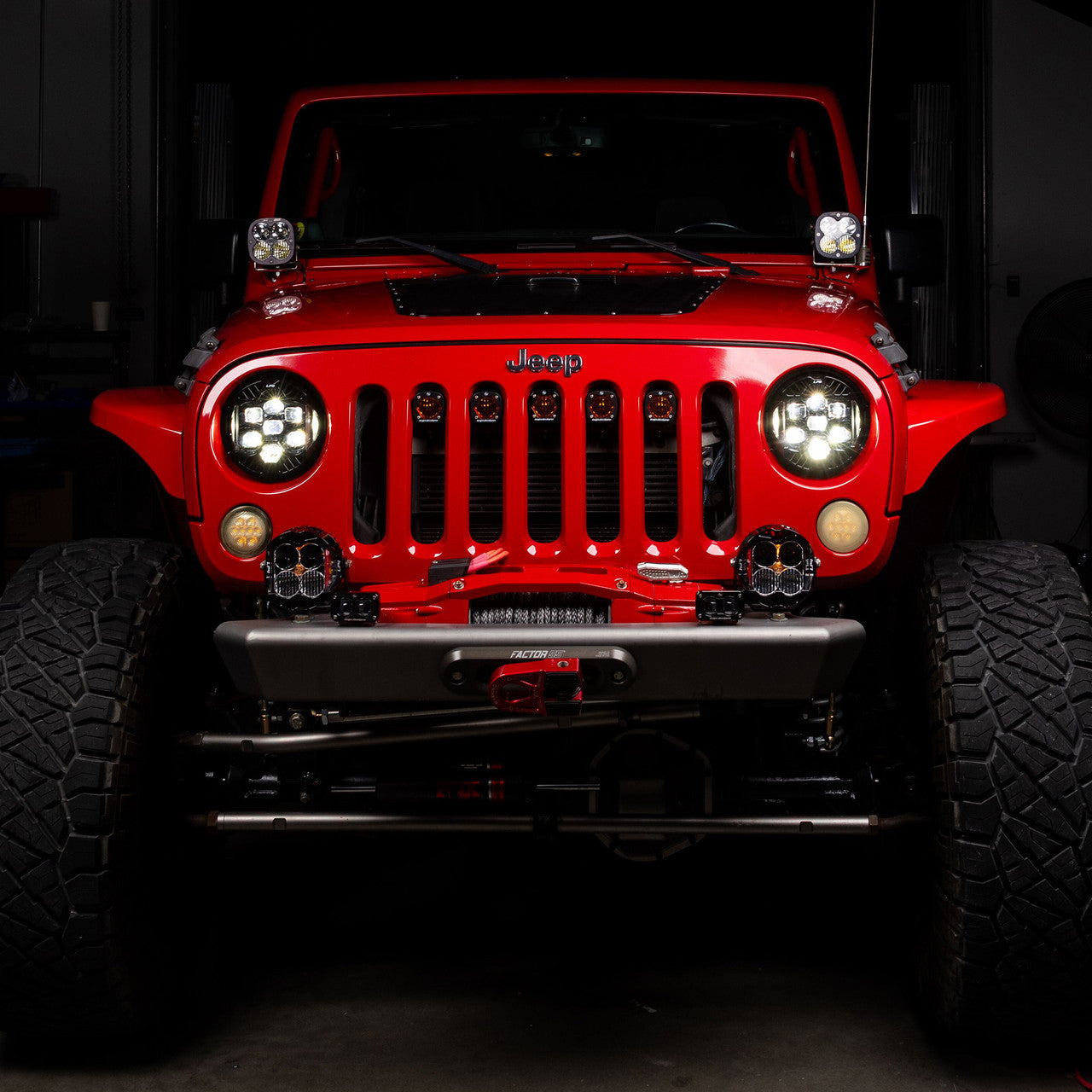 DOT LP6 LED Headlight Kit - Jeep 2007-2018 Wrangler JK; NOTE: w/LED Headlights