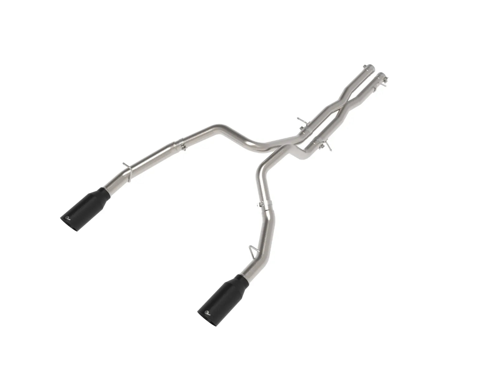 2025+ Ram RHO Vulcan Series 3 IN to 3-1/2 IN 304 Stainless Steel Cat-Back Exhaust System Front View