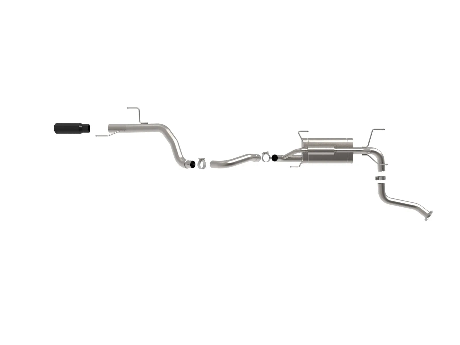 Vulcan Series 2-1/2 IN to 3 IN 304 Stainless Steel Cat-Back Exhaust System For Toyota 4Runner