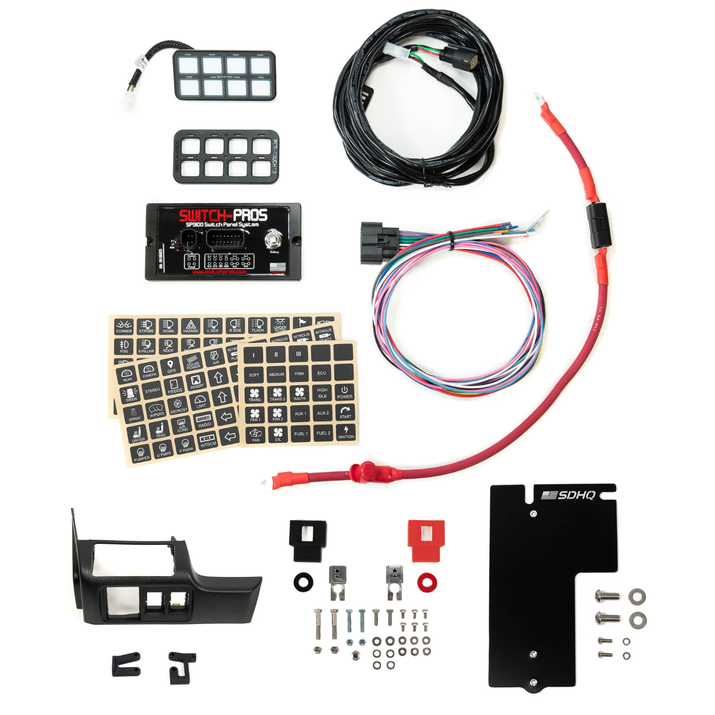2010-2024 Toyota 4Runner SDHQ Built Complete Switch Pros Mounting Kit
