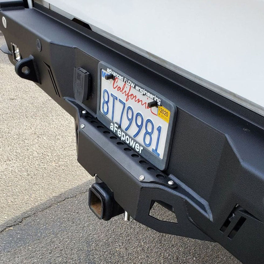 2007-2010 GMC/CHEVY 2500/3500 OCTANE REAR BUMPER Front View