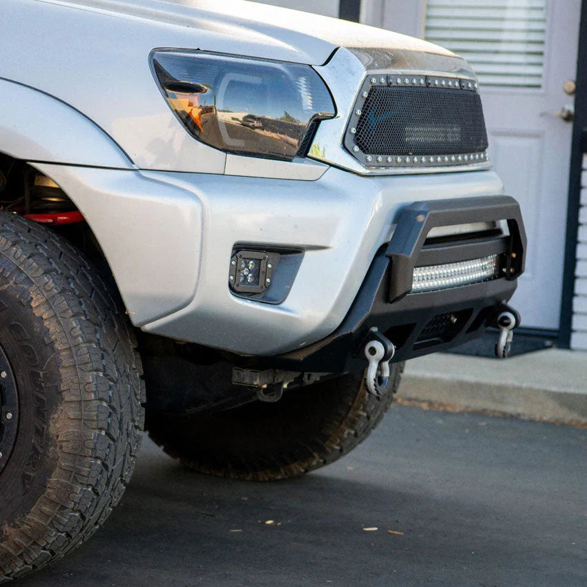 2012-2015 TOYOTA TACOMA PROLITE FRONT WINCH BUMPER Front View