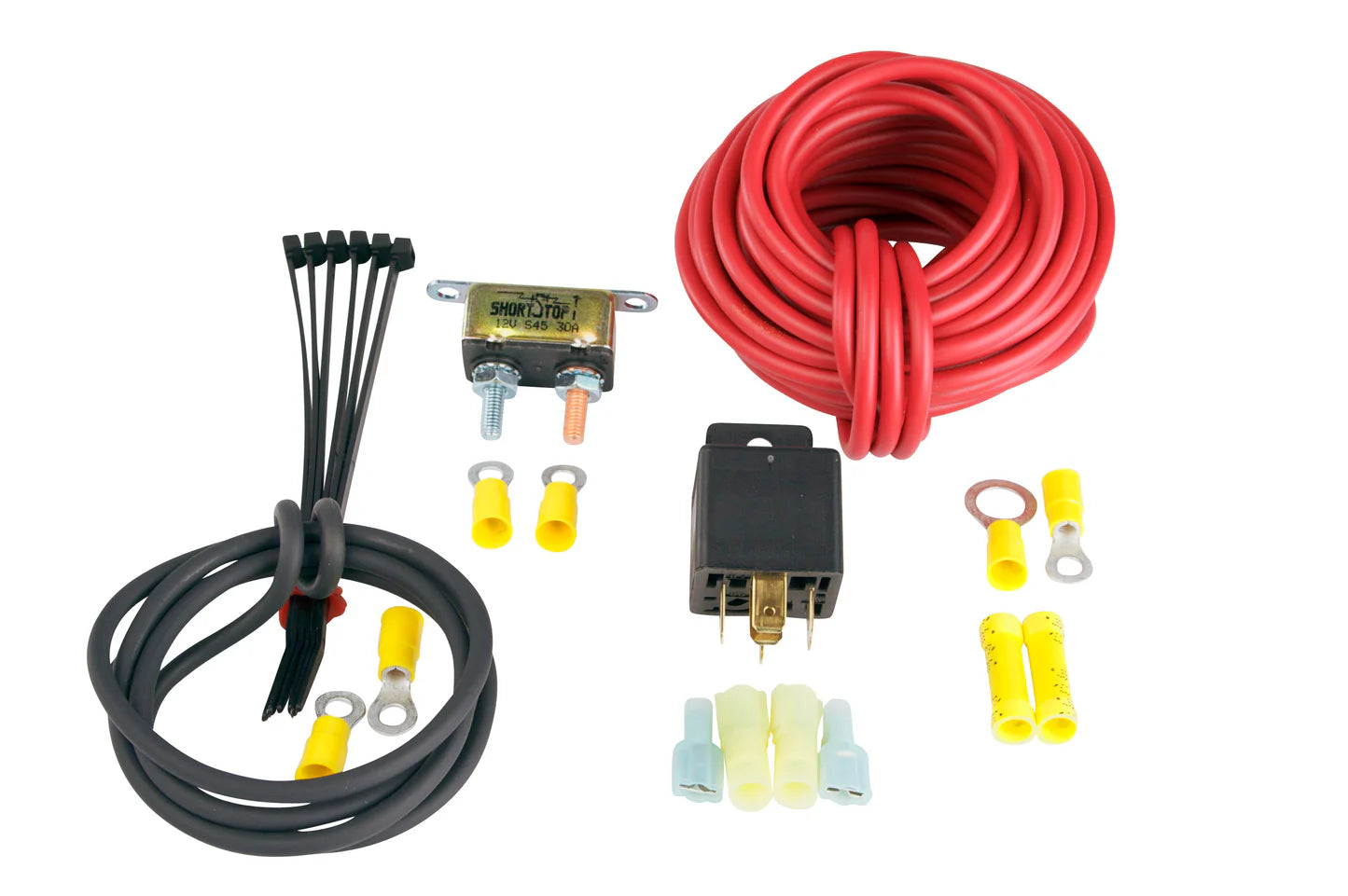 30 AMP Fuel Pump Wiring Kit Front View