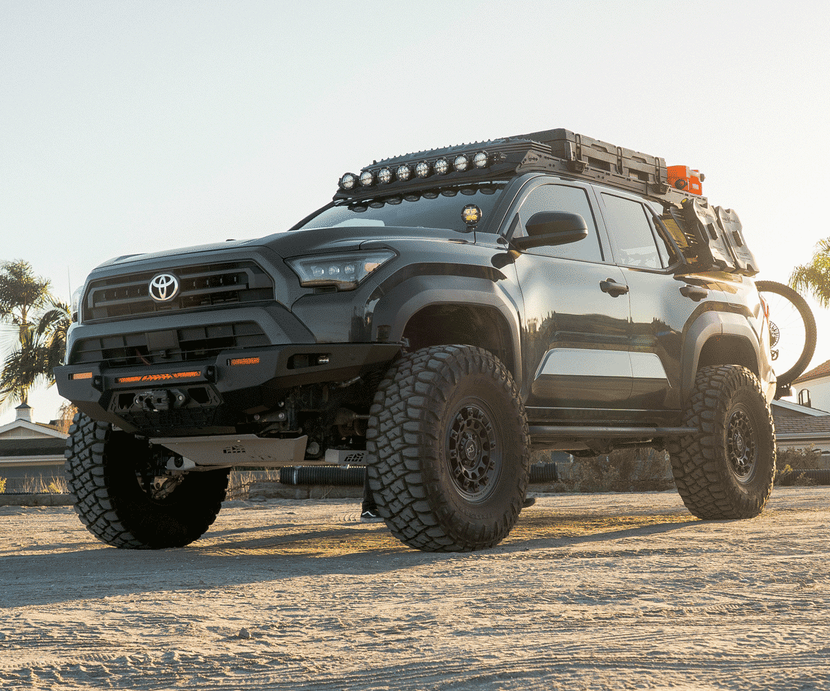 6th gen 4Runner Classic Full Plate Front Bumper | 2025 Front View