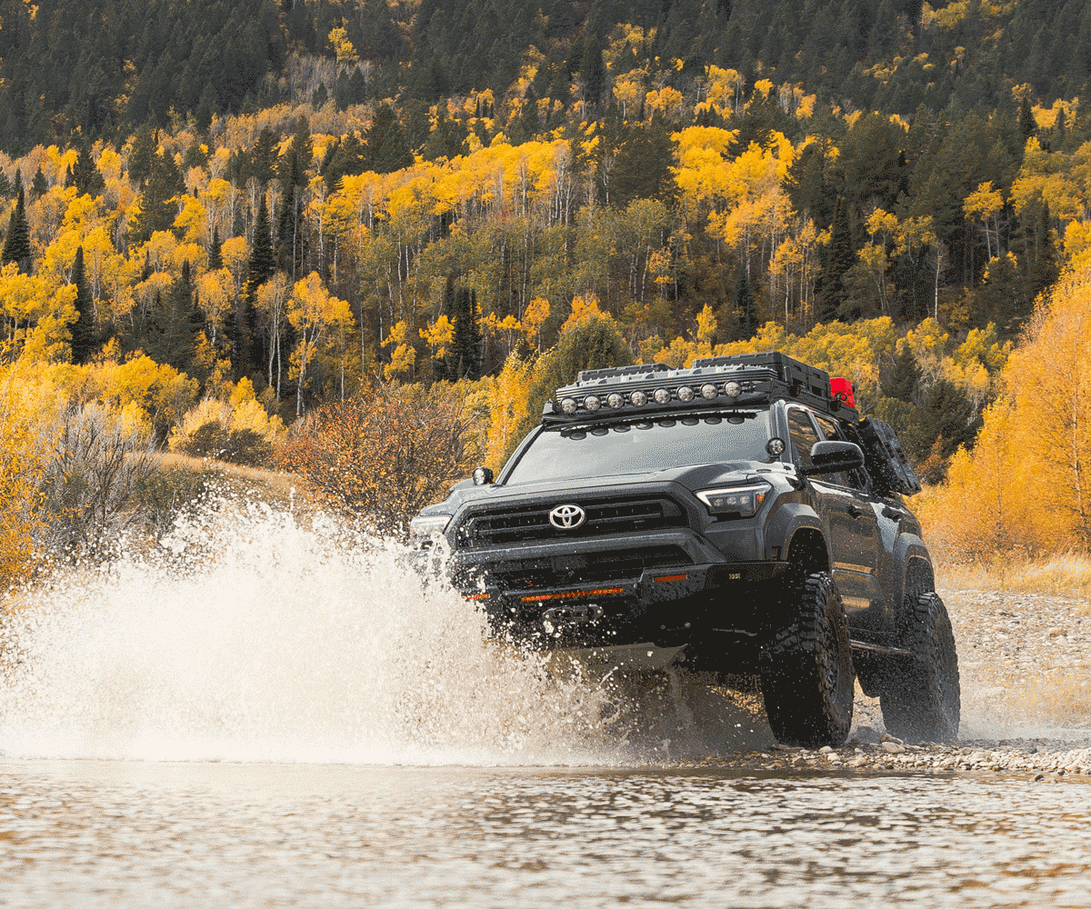 6th gen 4Runner Classic Full Plate Front Bumper | 2025 Front View