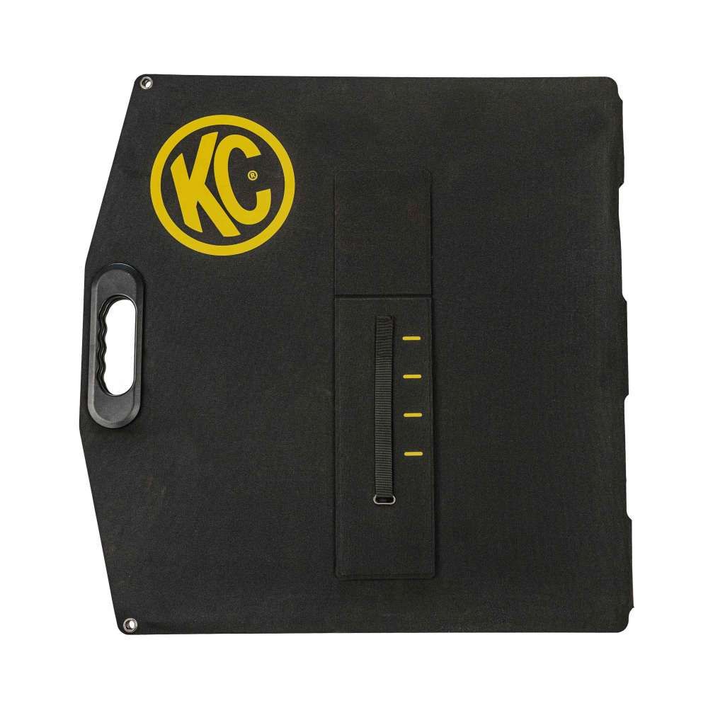 KC HiLites KC 150W Portable Foldable Solar Panel Front View