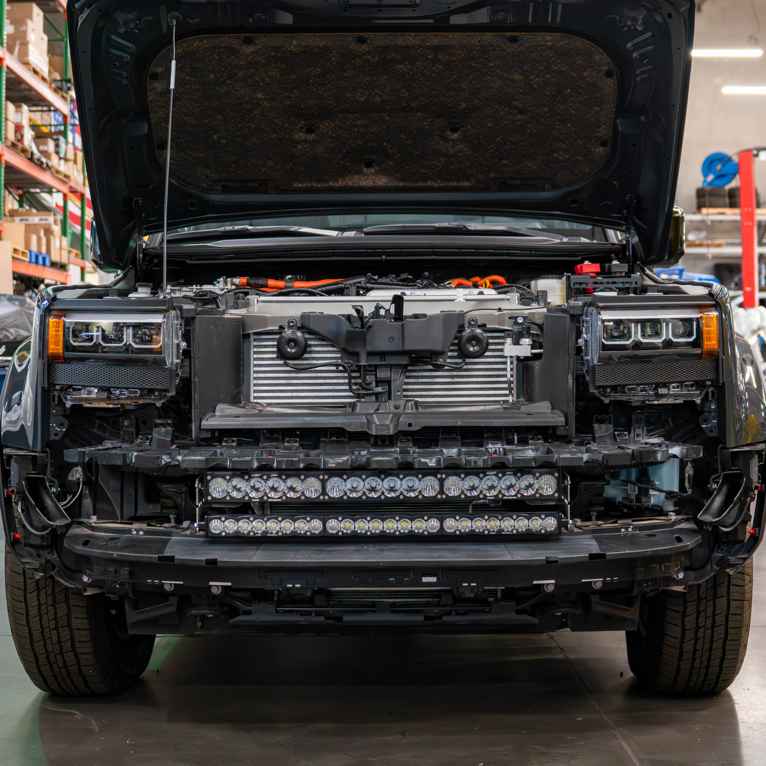 SDHQ Built 2024+ Toyota LC250 Bumper Light Bar Mount