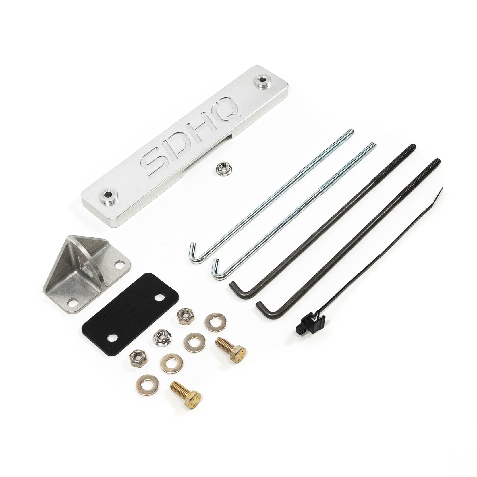 '08-21 Lexus LX570 SDHQ Built Billet Battery Hold Down Kit