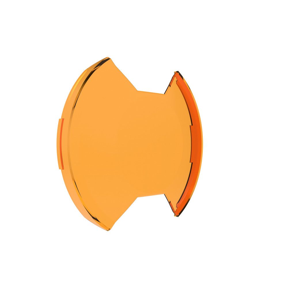 KC HiLites SlimLite 8" LED - Light Shield - Amber