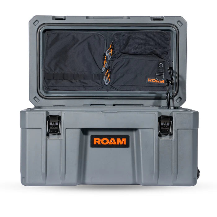 55L Lid Organizer Front View Black