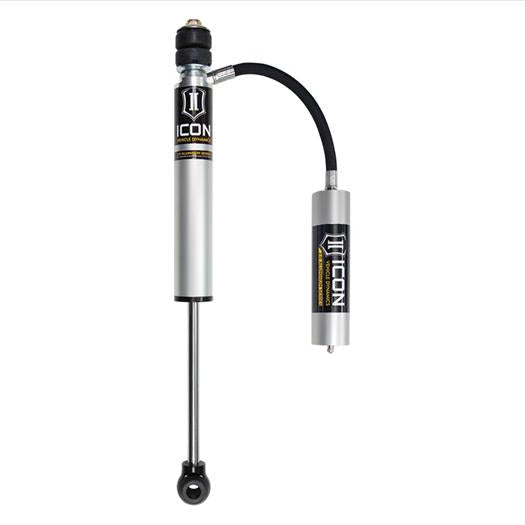 '24+ LC250/GX550 0-3" Lift Rear 2.0 Remote Reservoir Shock - PASSENGER SIDE Front View