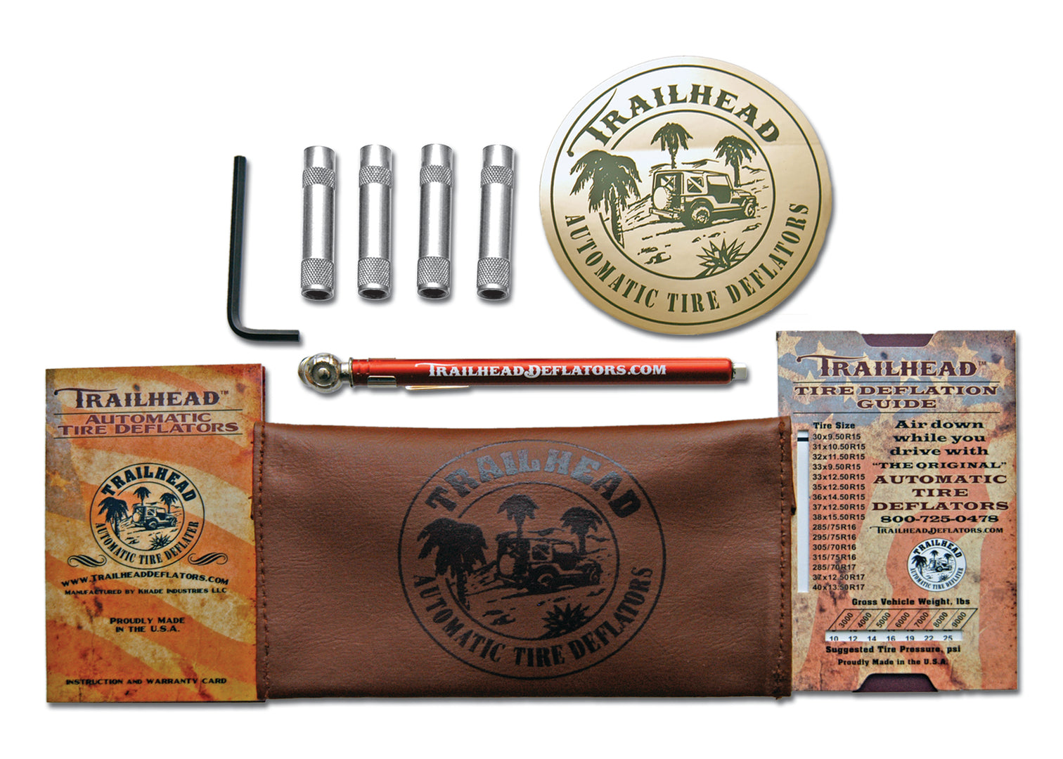 Trailhead Automatic Tire Deflators