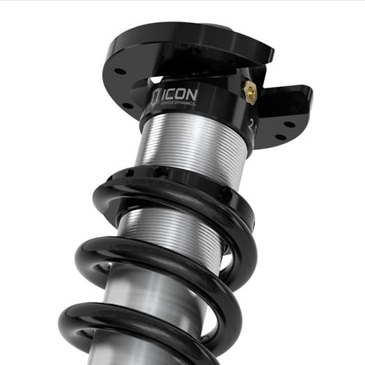 '24+ LC250 1.25-3" Lift Front 2.5 Coilovers Front View