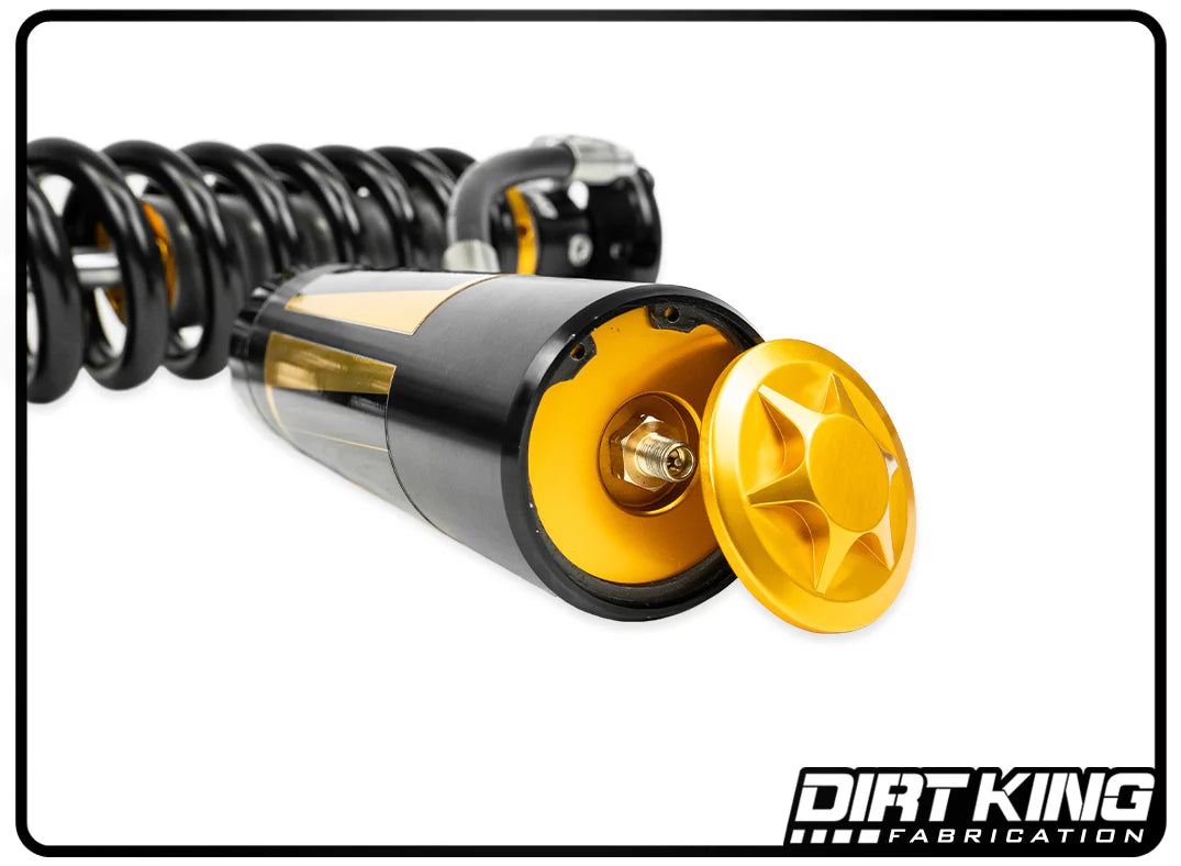 07-21 Tundra 2.5 Coilovers | DCA Remote Reservoir Front View