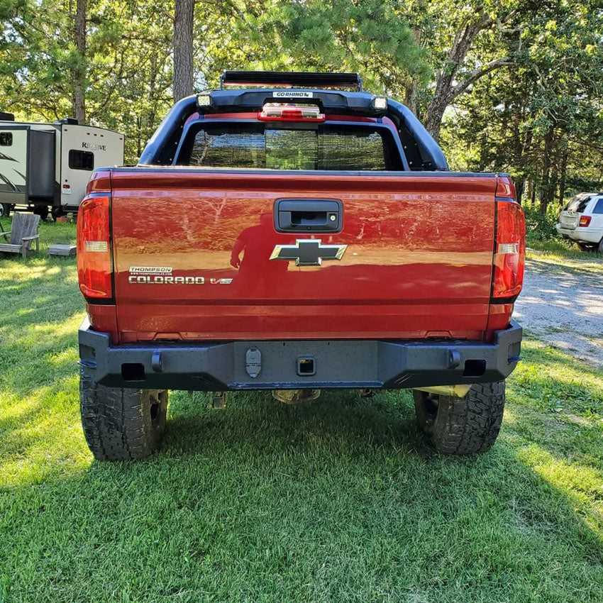 2015-2020 CHEVY COLORADO / ZR2 / GMC CANYON OCTANE HIGH CLEARANCE REAR BUMPER Front View