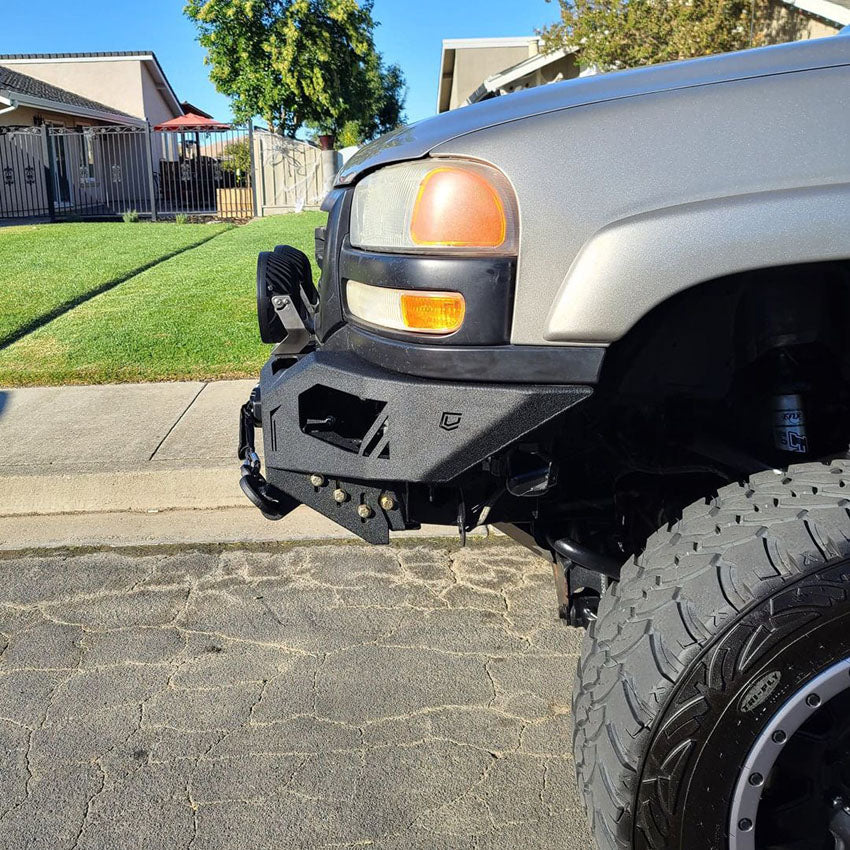 2003-2006 GMC SIERRA 2500/3500 OCTANE FRONT WINCH BUMPER Front View
