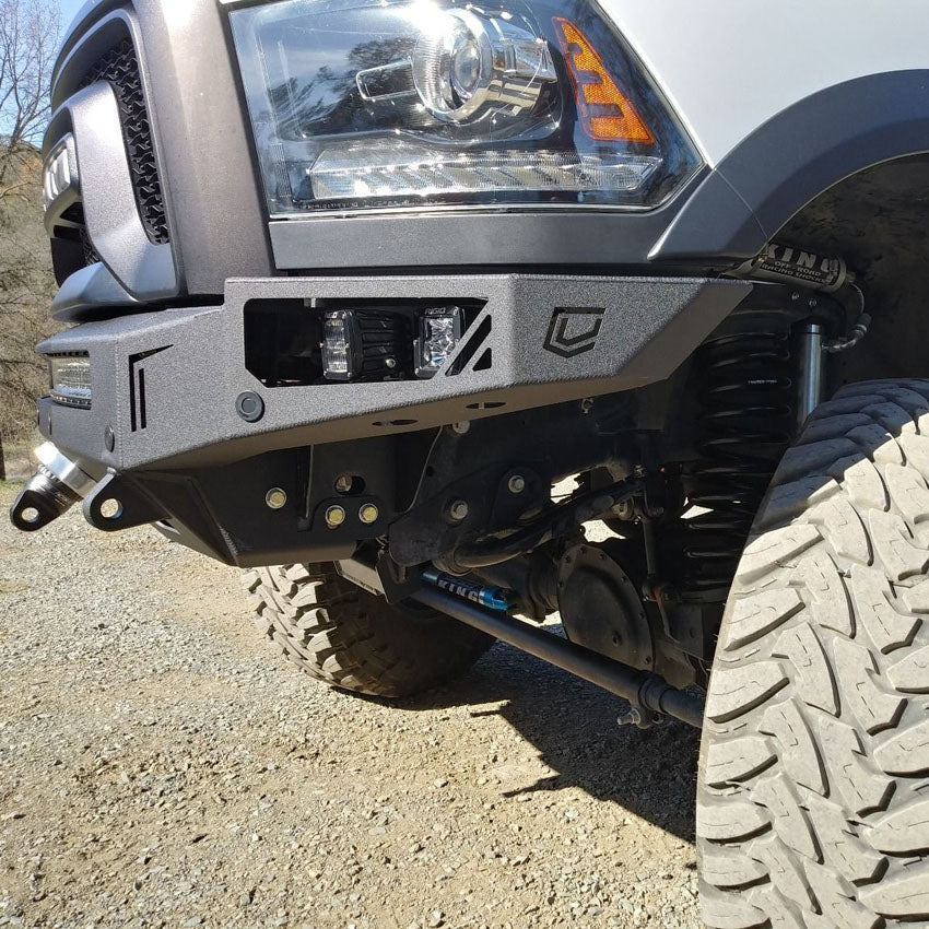 2010-2018 RAM POWERWAGON OCTANE SERIES FRONT BUMPER Front View