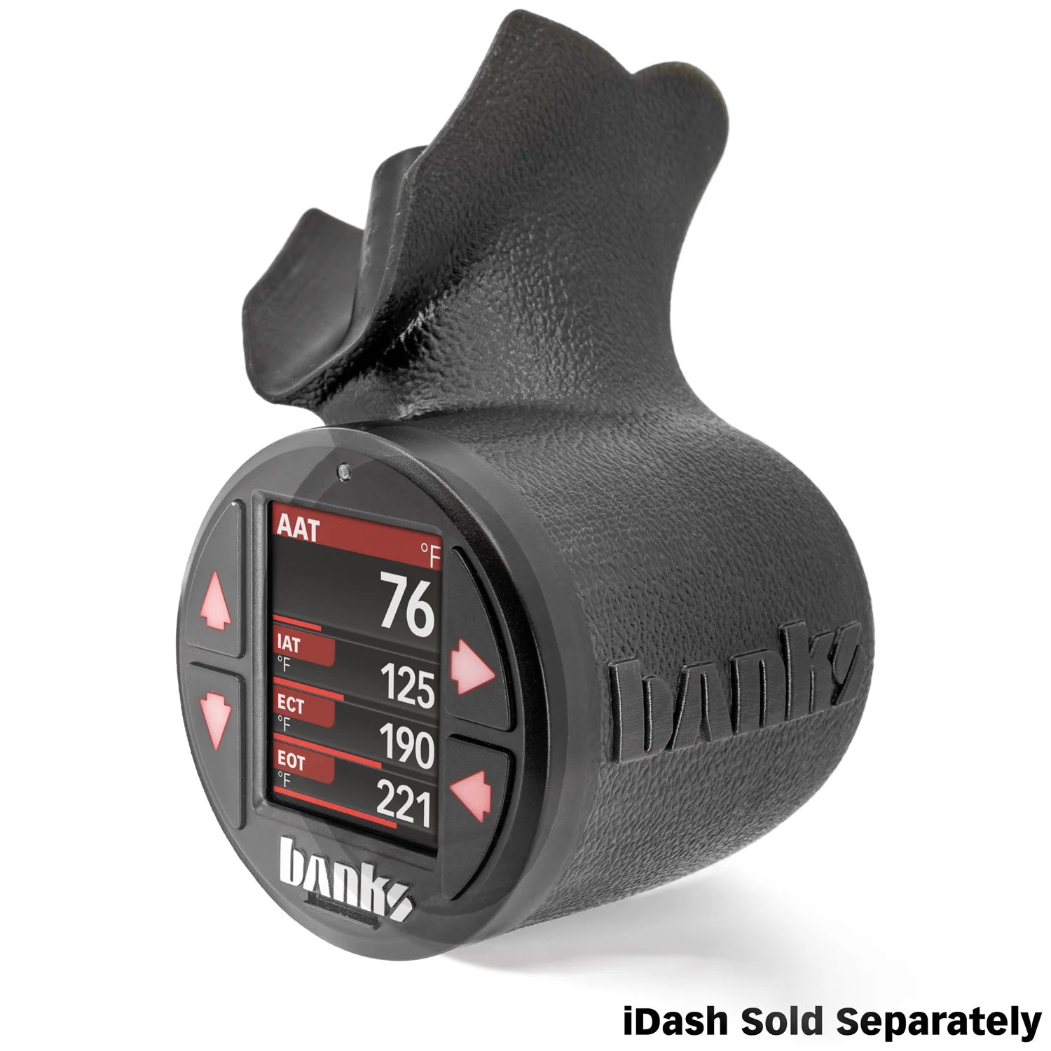 2015-2020 F150 and 2017-2022 Ford Super Duty iDash Stealth Pod Mounts Front View