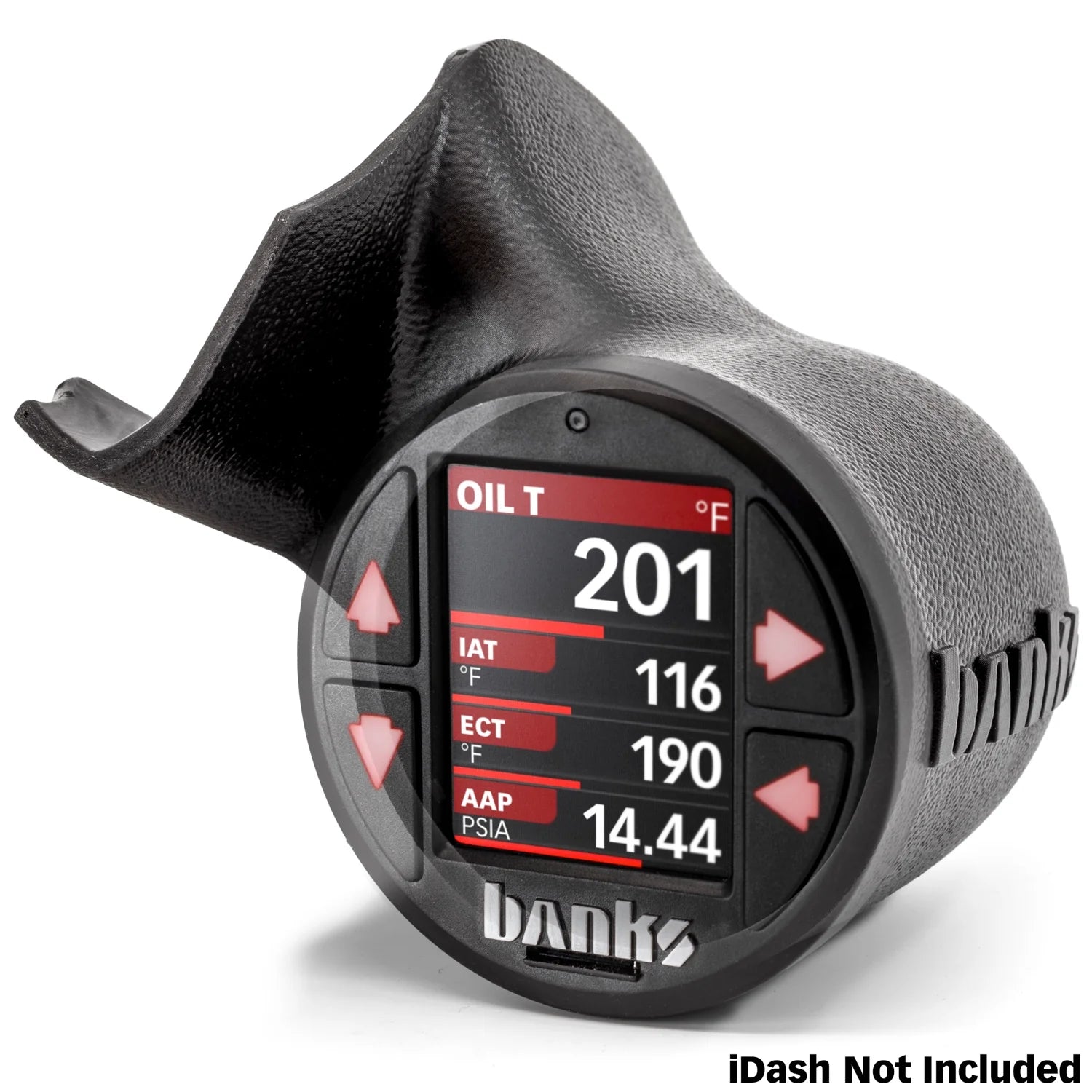 2022-2024 Toyota Tundra iDash Stealth Pod Mounts Front View