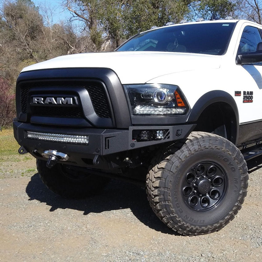 2010-2018 RAM POWERWAGON OCTANE SERIES FRONT BUMPER Front View
